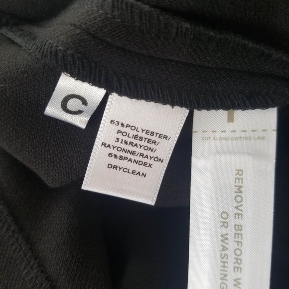 LOFT Cap Sleeve Fit and Flare Black Dress - Picture 8 of 8